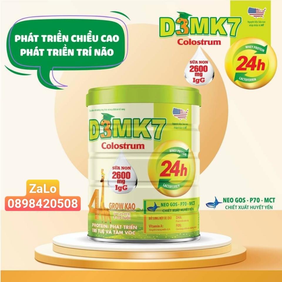 D3MK7 Grow Kao 900g-duoc-ban-tai-Sữa Nội - Ngoại Mẹ & Bé siêu rẻ