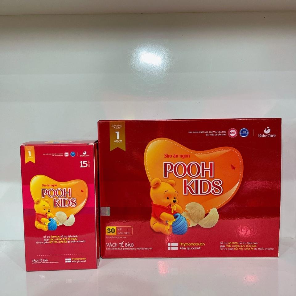 Siro Ăn Ngon POOH KIDS 30 gói × 10ml-duoc-ban-tai-Sữa Nội - Ngoại Mẹ & Bé siêu rẻ