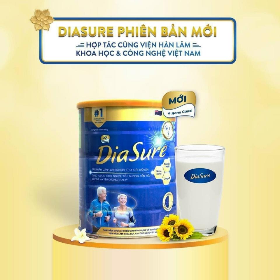 DIASURE Canxi Nano 850g new-duoc-ban-tai-Sữa Nội - Ngoại Mẹ & Bé siêu rẻ