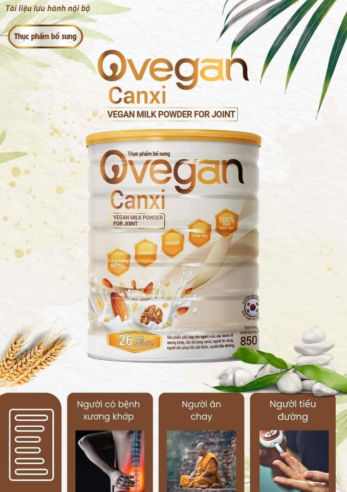 Sữa Hạt Ovegan canxi 850g-duoc-ban-tai-Sữa Nội - Ngoại Mẹ & Bé siêu rẻ