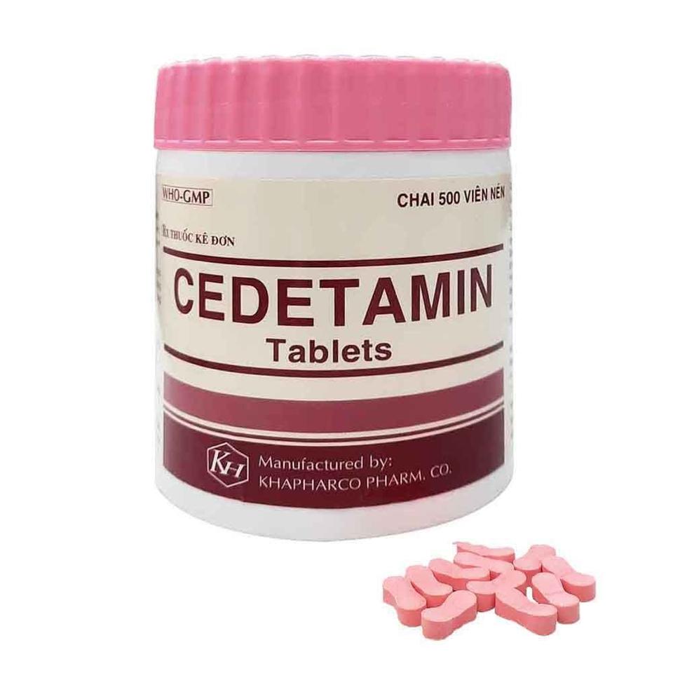 CEDETAMIN TABLETS KHAPHARCO ( H/500V)-duoc-ban-tai-DANH MỤC HÀNG