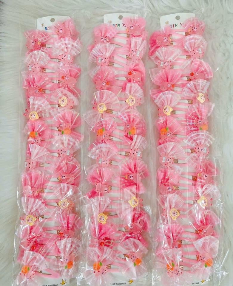 KẸP MÁI BẺ NƠ GẤU CHO BÉ-duoc-ban-tai-4S HOUSE