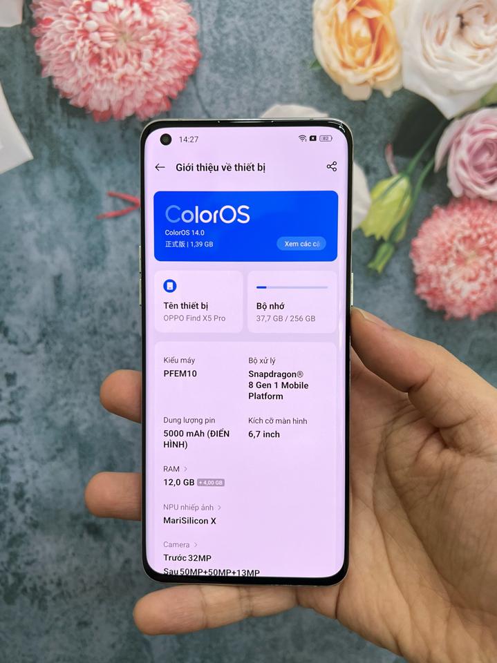 Find x5 pro 12/256 trắng -duoc-ban-tai-Bèo Mobile Store