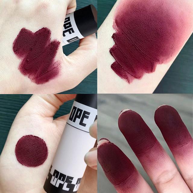 Son Kem Lì OPE Đen Trắng  Matte Lip Glaze-duoc-ban-tai-Mèo Lười Store