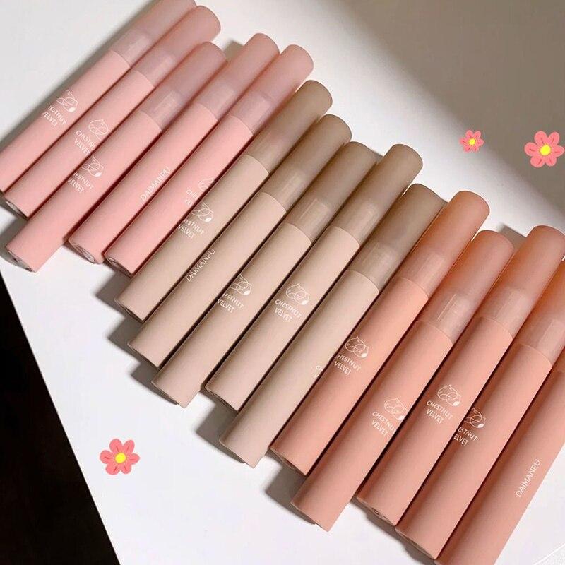 Son Kem Lì DAIMANPU Chestnut Velvet Matte Lip Gloss. -duoc-ban-tai-Mèo Lười Store