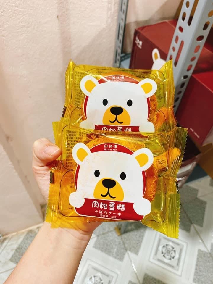 Bánh GẤU RUỐC  - Bánh Bông Lan Chà Bông-duoc-ban-tai-Mèo Lười Store