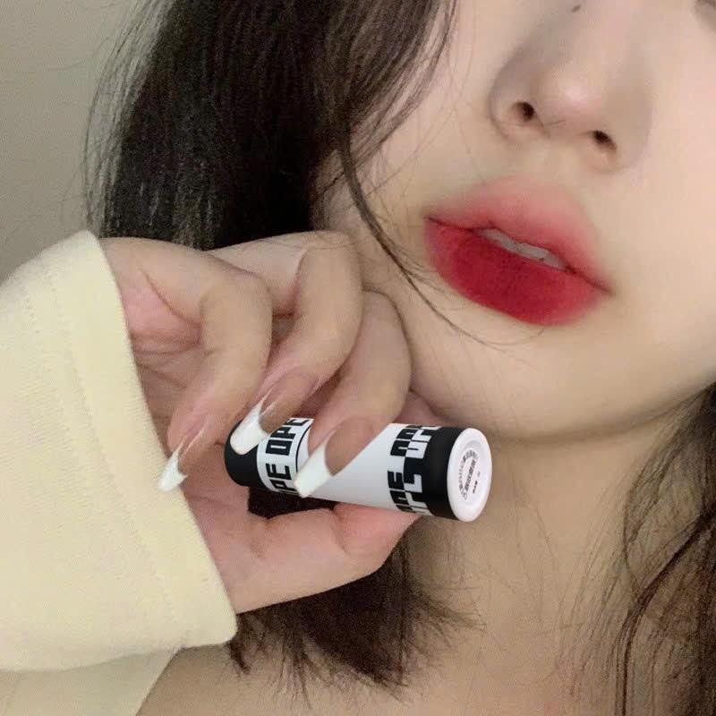 Son Kem Lì OPE Đen Trắng  Matte Lip Glaze-duoc-ban-tai-Mèo Lười Store