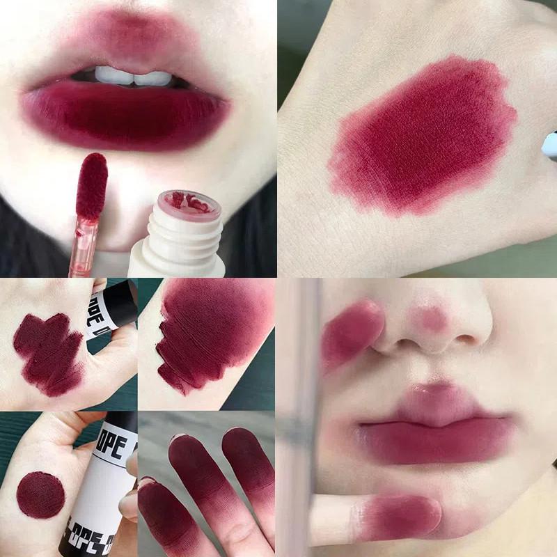 Son Kem Lì OPE Đen Trắng  Matte Lip Glaze-duoc-ban-tai-Mèo Lười Store