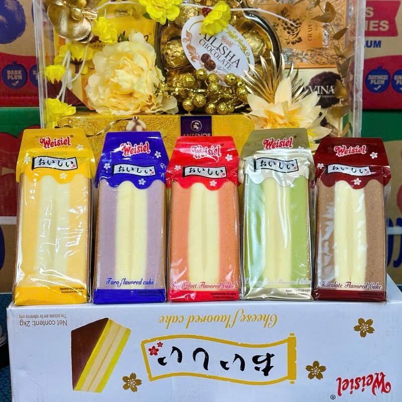 Bánh Bông Lan Tam Giác WEISIEL -duoc-ban-tai-Mèo Lười Store