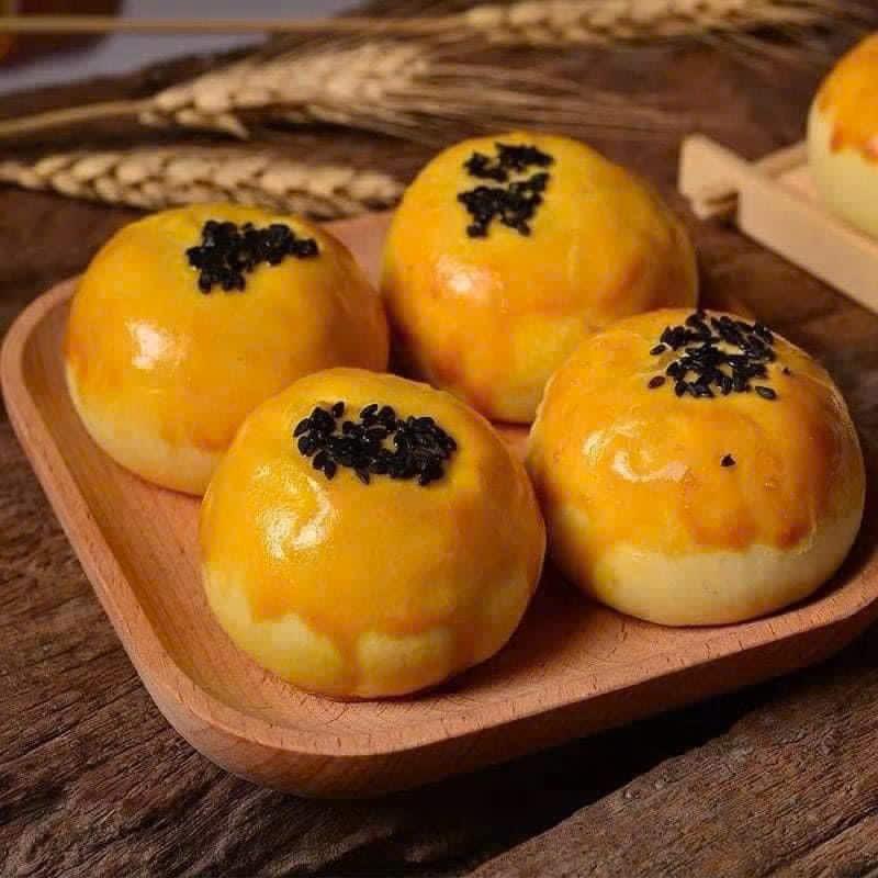 Bánh LIU XIN SU - Trứng Chảy Ngàn Lớp - Bánh Trứng Muối Ngàn Lớp -duoc-ban-tai-Mèo Lười Store