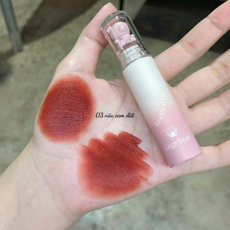 Son GEGE BEAR Tender Lip Glaze. -duoc-ban-tai-Mèo Lười Store