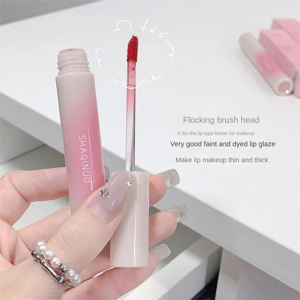 Son Bùn Lì SHAQINUO Pink Silky Smoothing Mist Lip Mud.-duoc-ban-tai-Mèo Lười Store