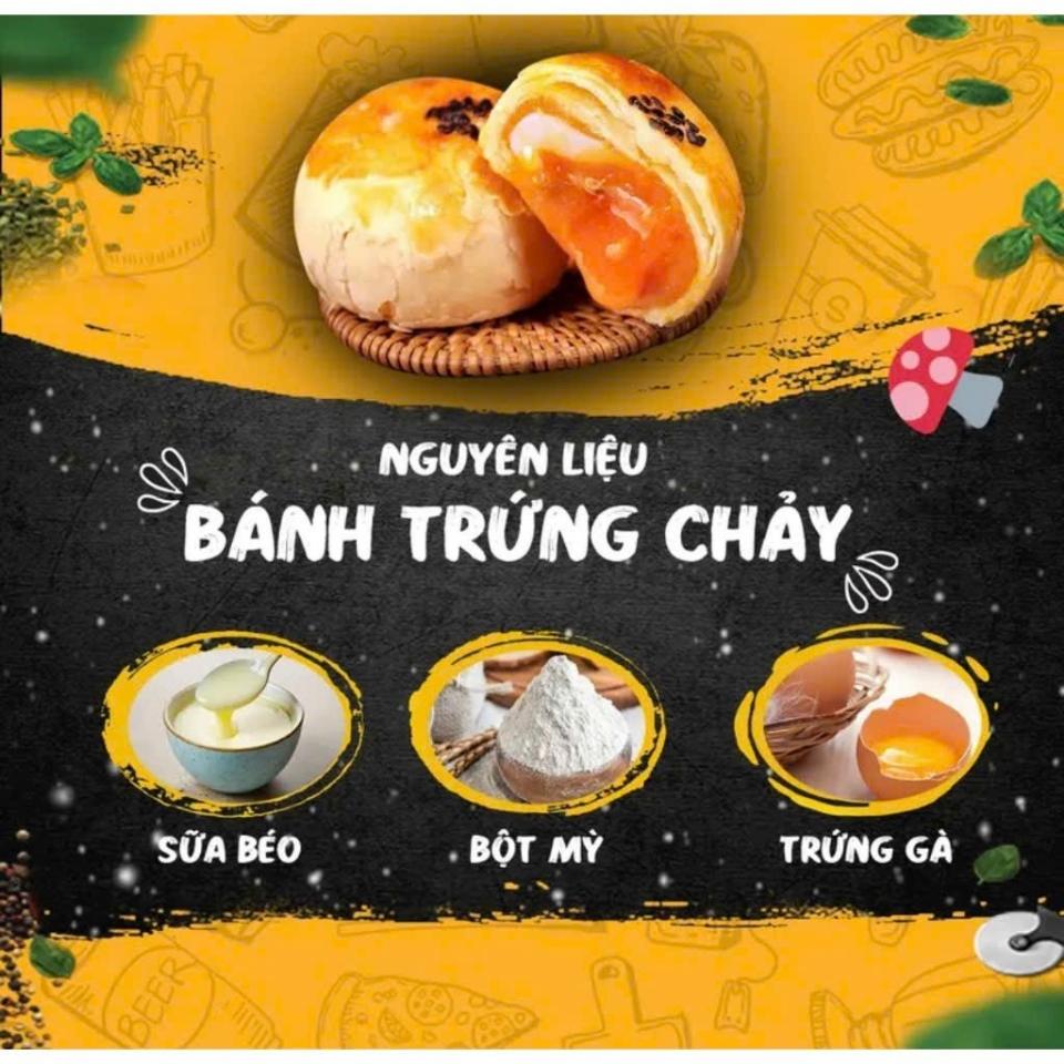 Bánh LIU XIN SU - Trứng Chảy Ngàn Lớp - Bánh Trứng Muối Ngàn Lớp -duoc-ban-tai-Mèo Lười Store