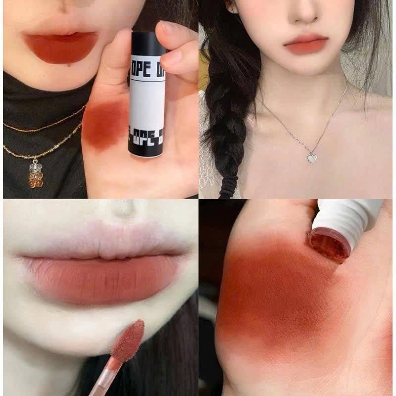 Son Kem Lì OPE Đen Trắng  Matte Lip Glaze-duoc-ban-tai-Mèo Lười Store