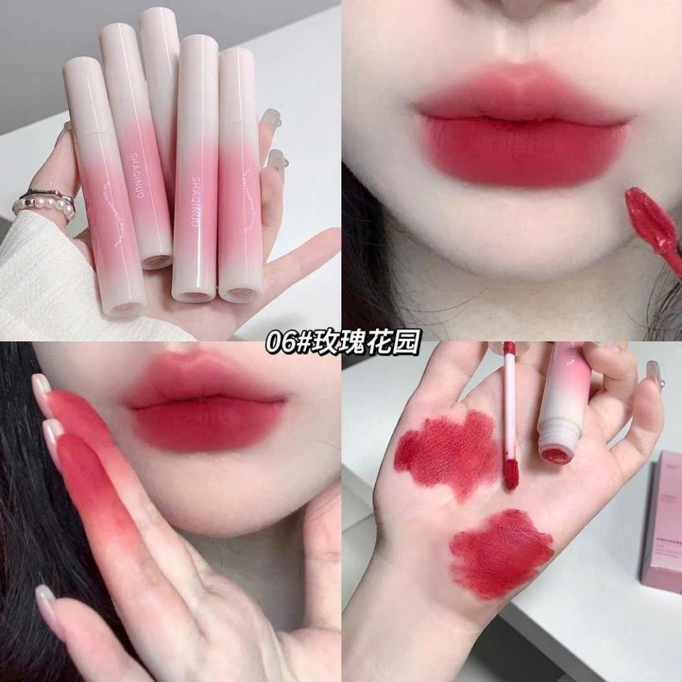 Son Bùn Lì SHAQINUO Pink Silky Smoothing Mist Lip Mud.-duoc-ban-tai-Mèo Lười Store