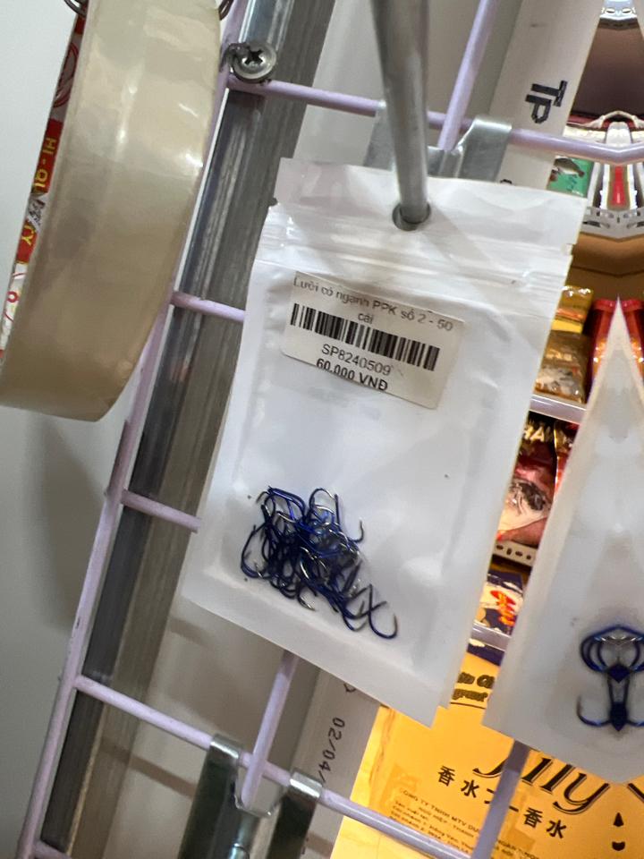 Bán lẻ theo cái - Lưỡi có ngạnh PPK số 2 - 50cái-duoc-ban-tai-HL Shop