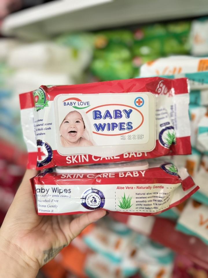 Khăn ướt Baby B25/50g-duoc-ban-tai-Hùng Duyên