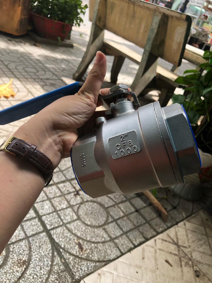 Van inox 316 Taiwan chuẩn hàng cho tàu biển nước mặn dầu khí, hoá chất-duoc-ban-tai-Bảo An Phát ống thép và phụ kiện đường ống thép/inox 304/van nước