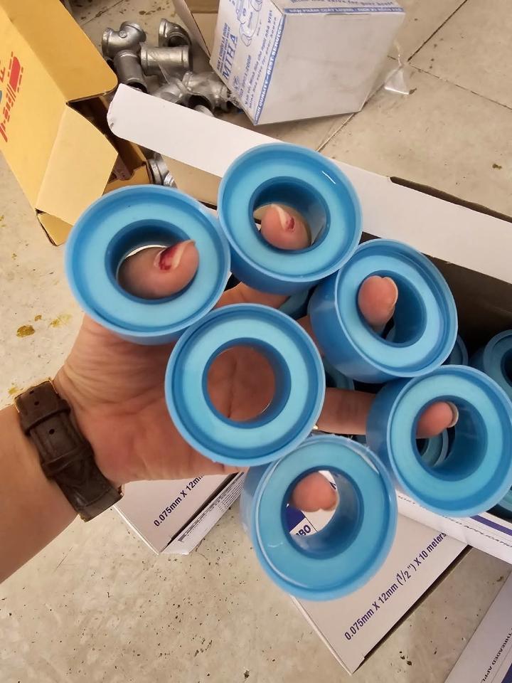 Cao su non Tombo 9082 Malaysia loại dày 10m/cuộn dùng cho nước phòng cháy chiết mối ren chống rò rỉ -duoc-ban-tai-Bảo An Phát ống thép và phụ kiện đường ống thép/inox 304/van nước