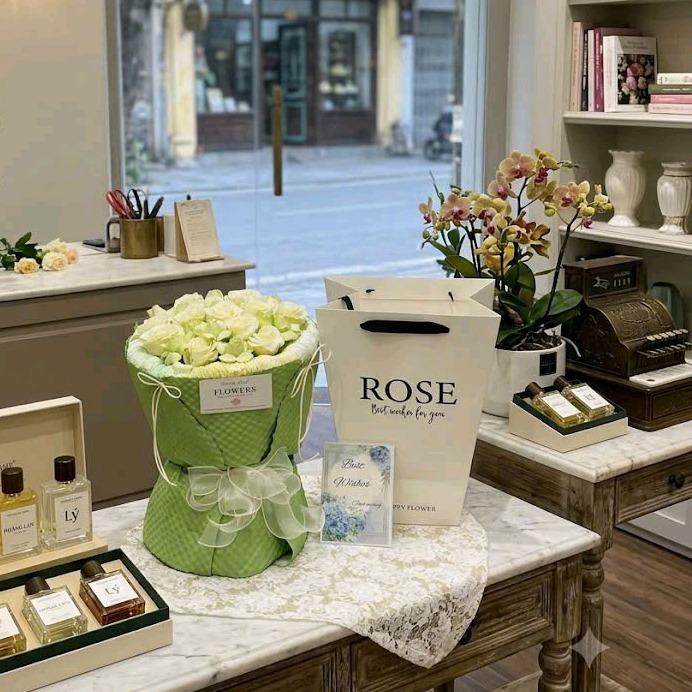 BÓ HOA HỒNG SÁP TỈ MUỘI XANH-duoc-ban-tai-SHOP QUÀ TẶNG CHARME LANHVU