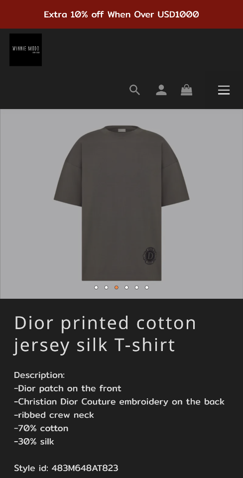 Dior printed cotton jersey silk T-shirt 483M648A T823_C889-duoc-ban-tai-HVIP Shoes & Clothes