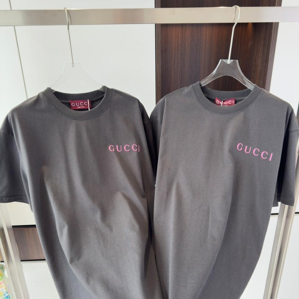 Gucci Printed cotton jersey T-shirt black -duoc-ban-tai-HVIP Shoes & Clothes