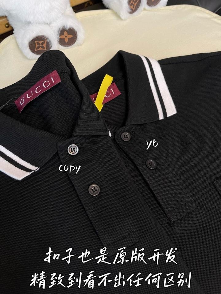 Gucci COTTON POLO SHIRT black 795174-duoc-ban-tai-HVIP Shoes & Clothes