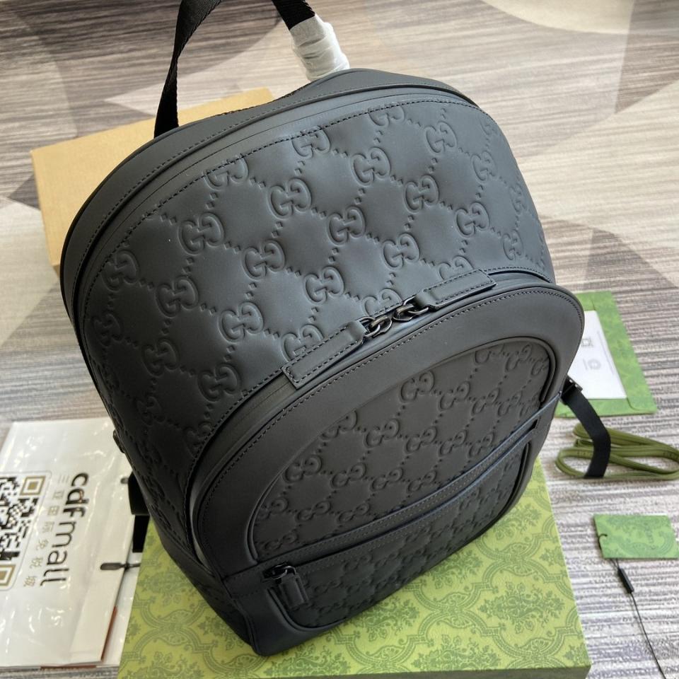 GUCCI SMALL BACKPACK black leather 771280 G1-duoc-ban-tai-Hvip Bags & Accessories