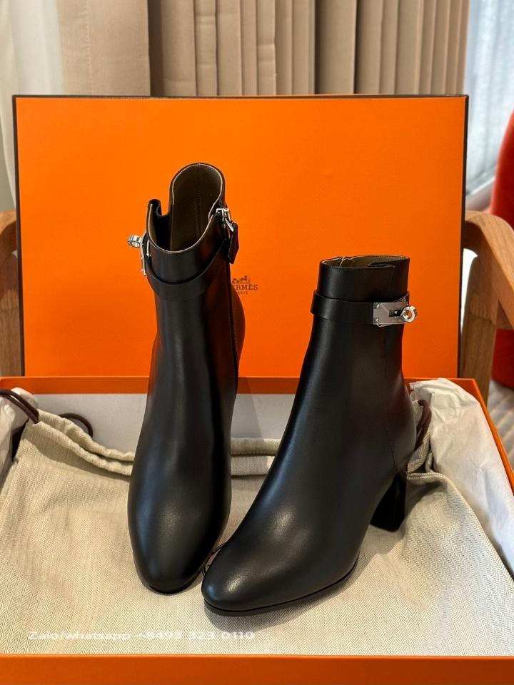 Hermès Saint Germain ankle boot noir H182102Z H1-duoc-ban-tai-Hvip Bags & Accessories