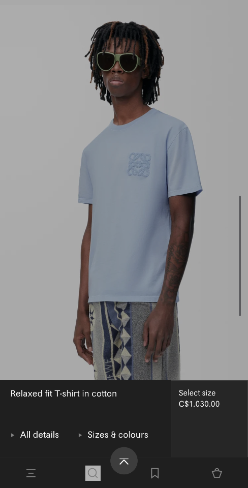 Loewe Relaxed fit T-shirt in cotton H616Y22X97-duoc-ban-tai-HVIP Shoes & Clothes
