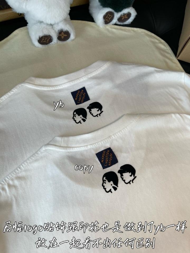 Louis Vuitton 1AM24T cotton t-shirt white -duoc-ban-tai-HVIP Shoes & Clothes