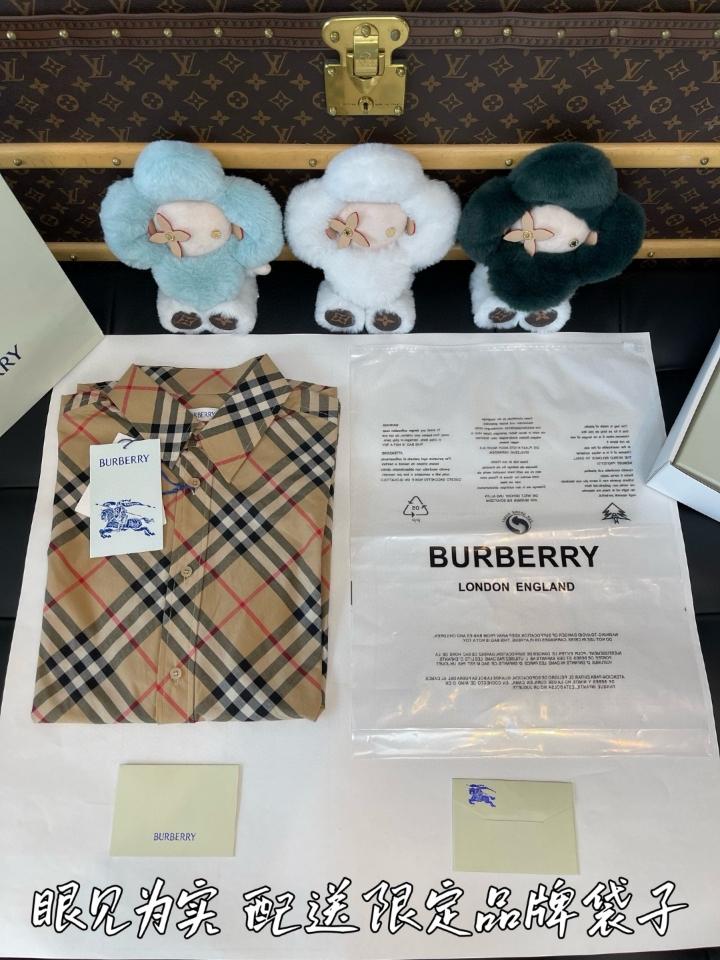 Burberry Regular Fit Check Cotton Shirt 8087637 sand-duoc-ban-tai-HVIP Shoes & Clothes