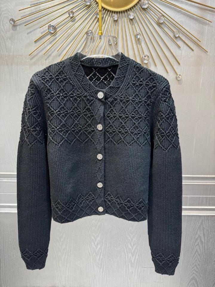Chanel black cardigan -duoc-ban-tai-HVIP Shoes & Clothes