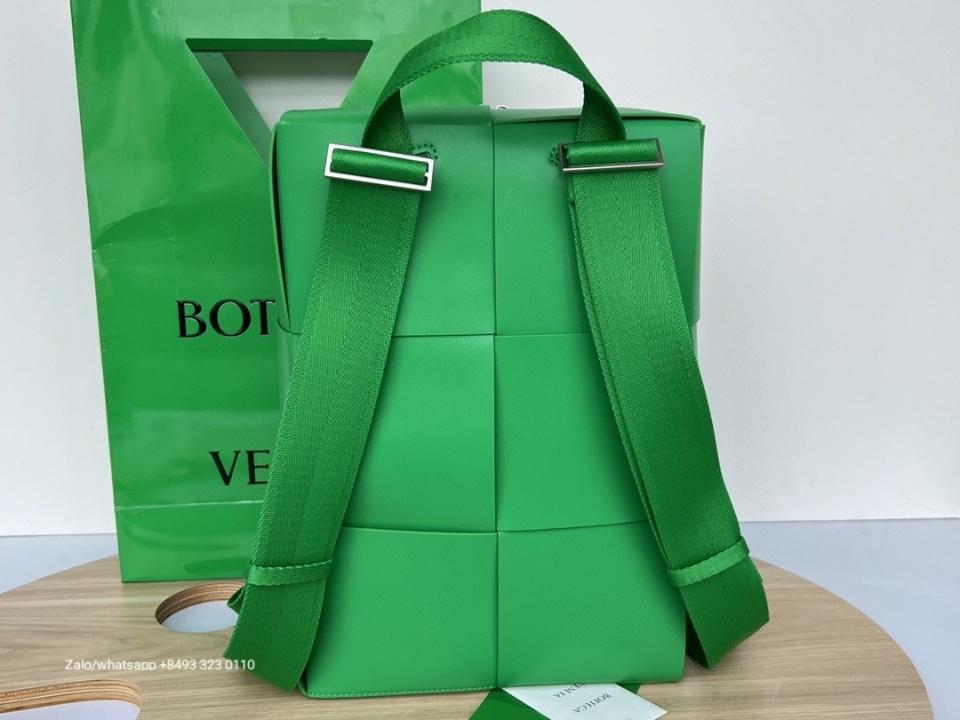 Bottega Veneta Arco Backpack Intreccio leather green 680092 bv1-duoc-ban-tai-Hvip Bags & Accessories