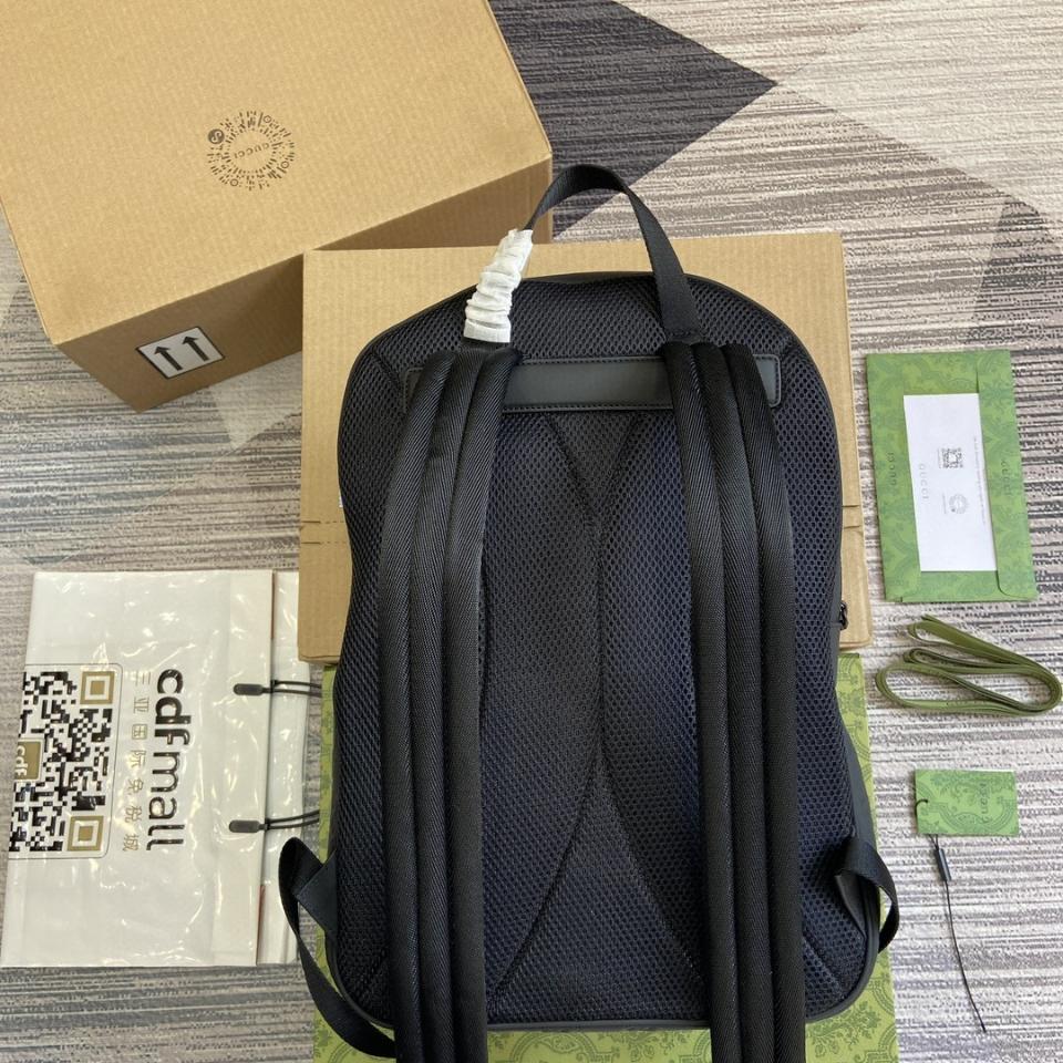 GUCCI SMALL BACKPACK black leather 771280 G1-duoc-ban-tai-Hvip Bags & Accessories