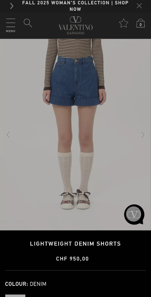 Valentino LIGHTWEIGHT DENIM SHORTS 6B3DD18S94C_558-duoc-ban-tai-HVIP Shoes & Clothes