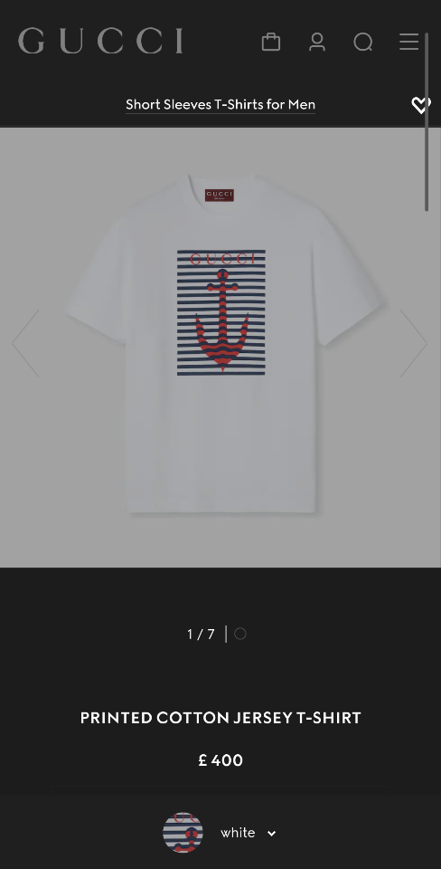 Gucci Printed cotton jersey T-shirt 796395-duoc-ban-tai-HVIP Shoes & Clothes