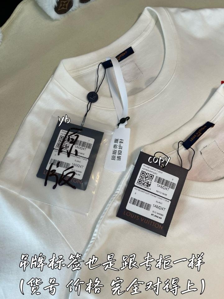 Louis Vuitton 1AM24T cotton t-shirt white -duoc-ban-tai-HVIP Shoes & Clothes
