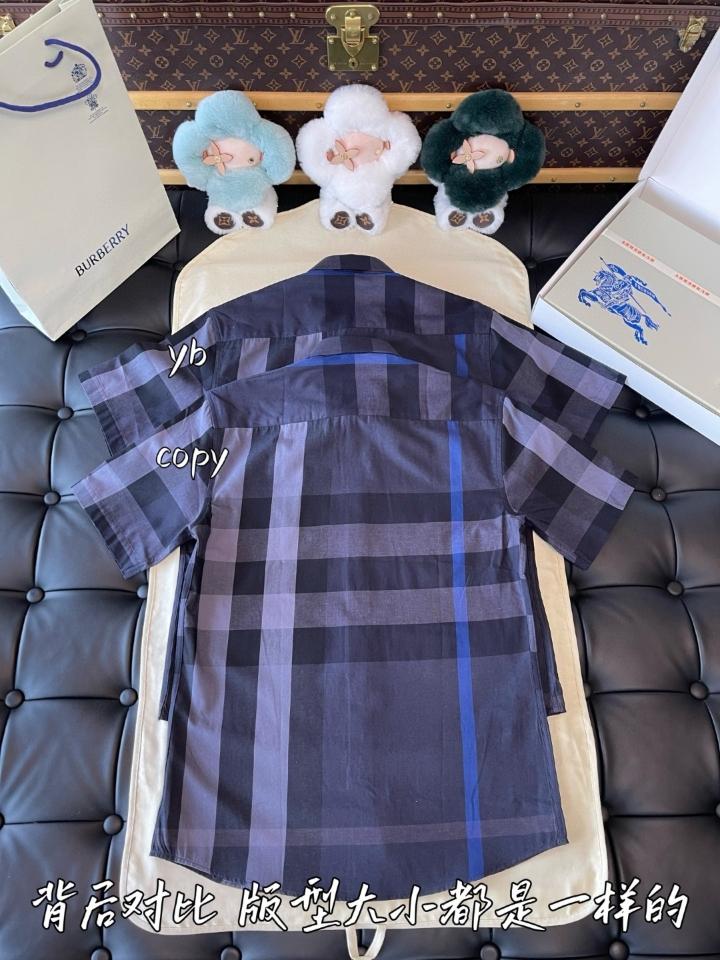 Burberry Check Cotton Shirt 80715361 navy blue -duoc-ban-tai-HVIP Shoes & Clothes