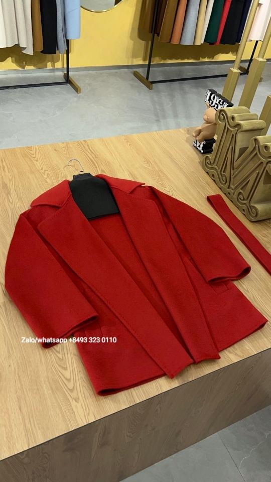 
Max Mara Gas Cashmere Wrap Coat In red-duoc-ban-tai-Hvip Bags & Accessories