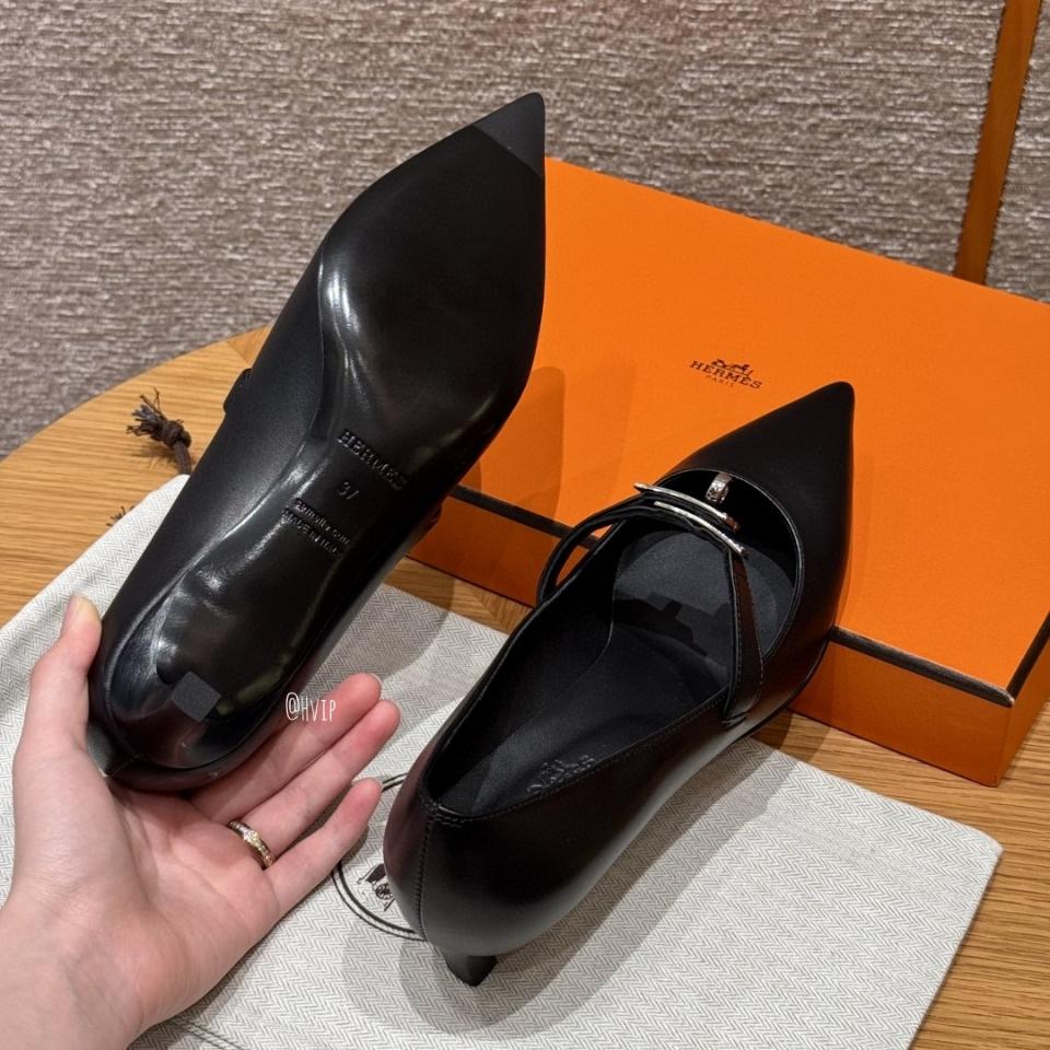 Hermès Kiara 40 pump noir H251007Z-duoc-ban-tai-HVIP Shoes & Clothes