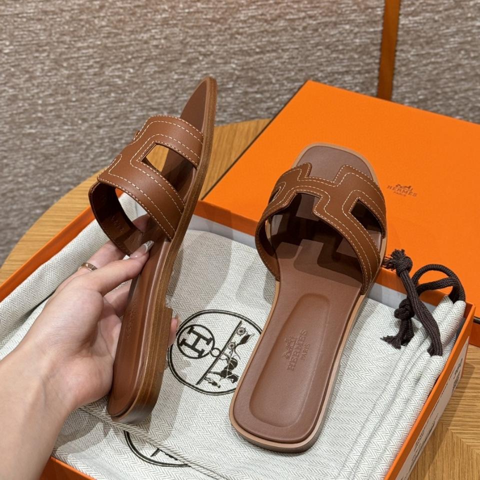 Hermès oran sandal gold H242142Z h1-duoc-ban-tai-HVIP Shoes & Clothes