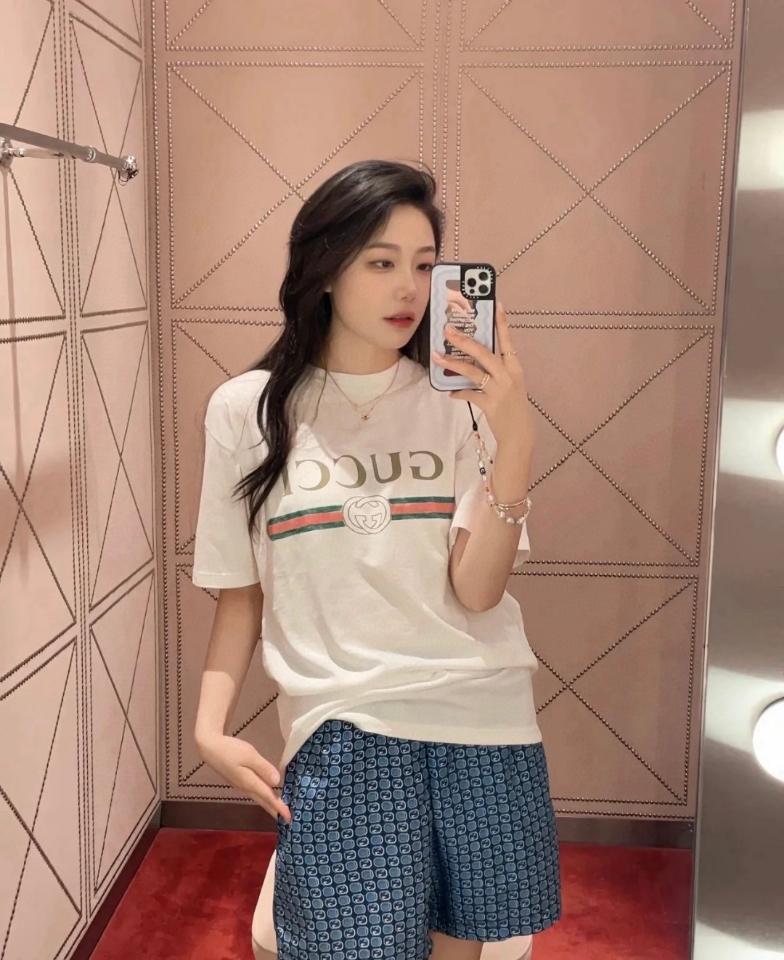 Gucci Oversize washed T-shirt with Gucci logo 440103-duoc-ban-tai-HVIP Shoes & Clothes