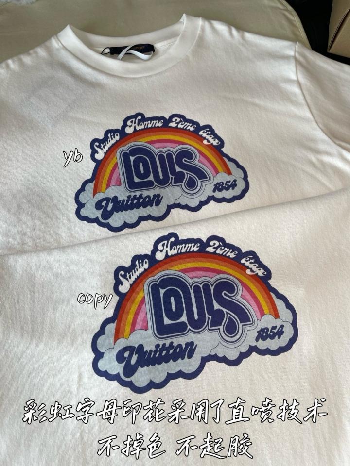 Louis Vuitton 1AB4UO Rainbow Printed T-Shirt-duoc-ban-tai-HVIP Shoes & Clothes