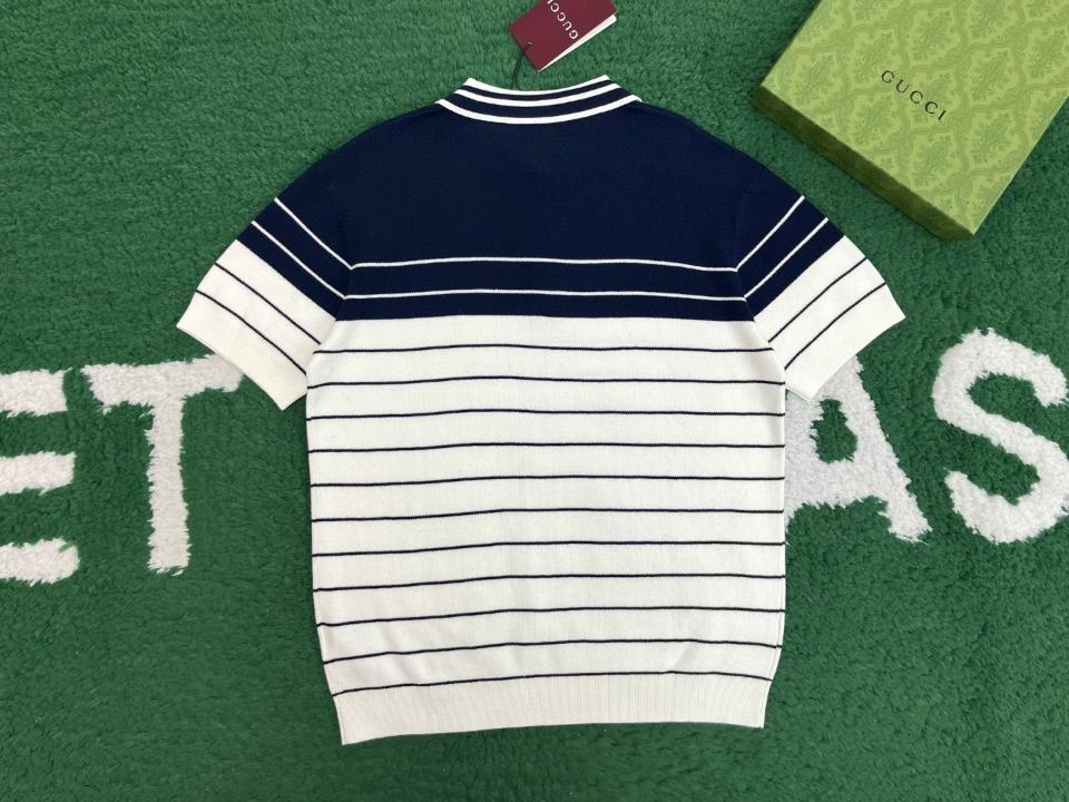 Gucci
Logo striped cotton polo shirt-duoc-ban-tai-HVIP Shoes & Clothes