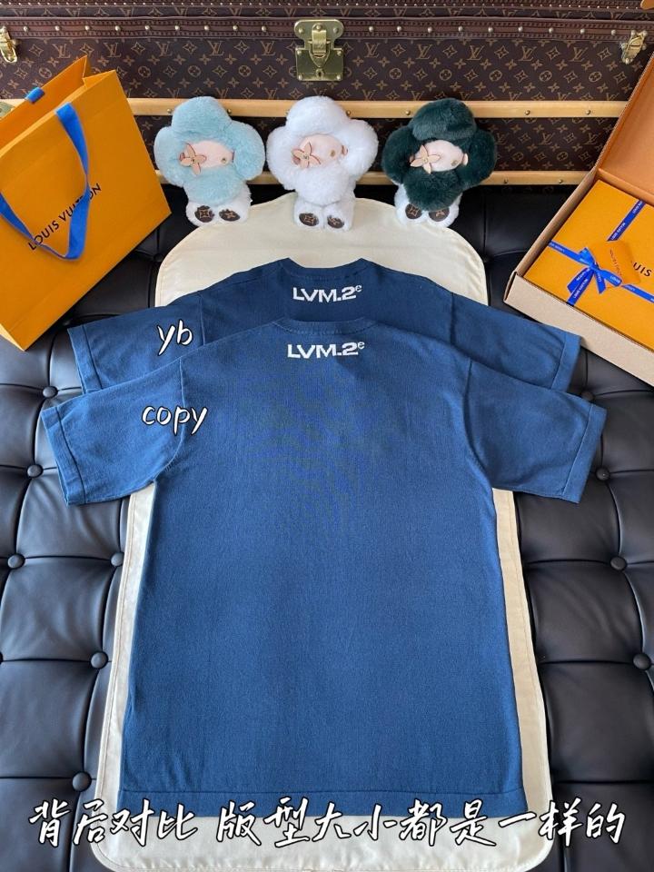 Louis Vuitton 1AFALC Short-Sleeved Cotton Crewneck -duoc-ban-tai-HVIP Shoes & Clothes