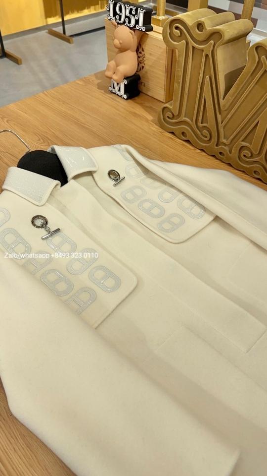 HERMES long coat cashmere and leather white pl1-duoc-ban-tai-Hvip Bags & Accessories