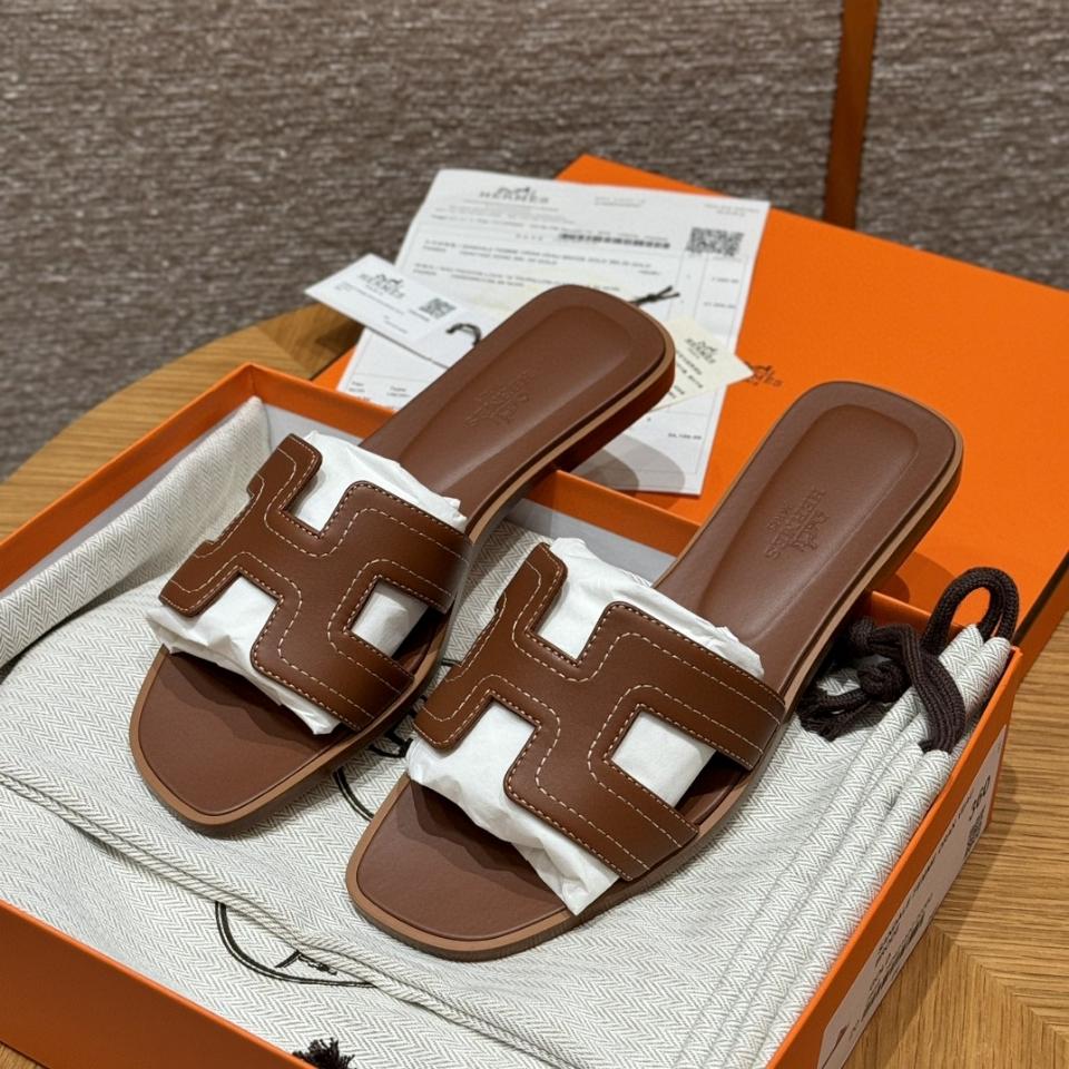Hermès oran sandal gold H242142Z h1-duoc-ban-tai-HVIP Shoes & Clothes
