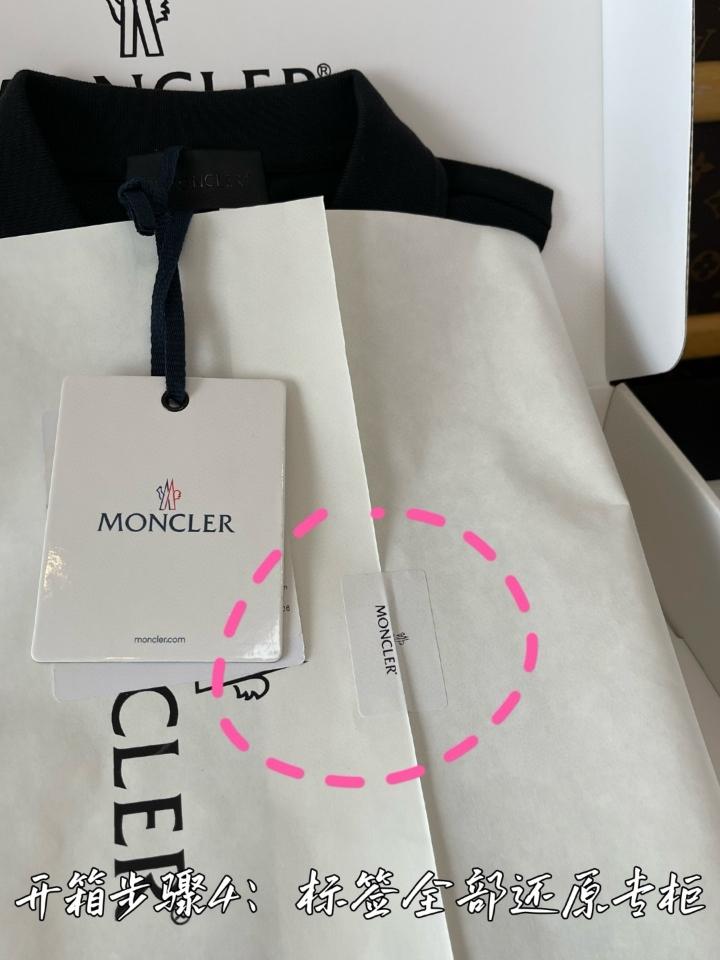 Moncler Logo Patch Cotton Piquet Polo black white -duoc-ban-tai-HVIP Shoes & Clothes