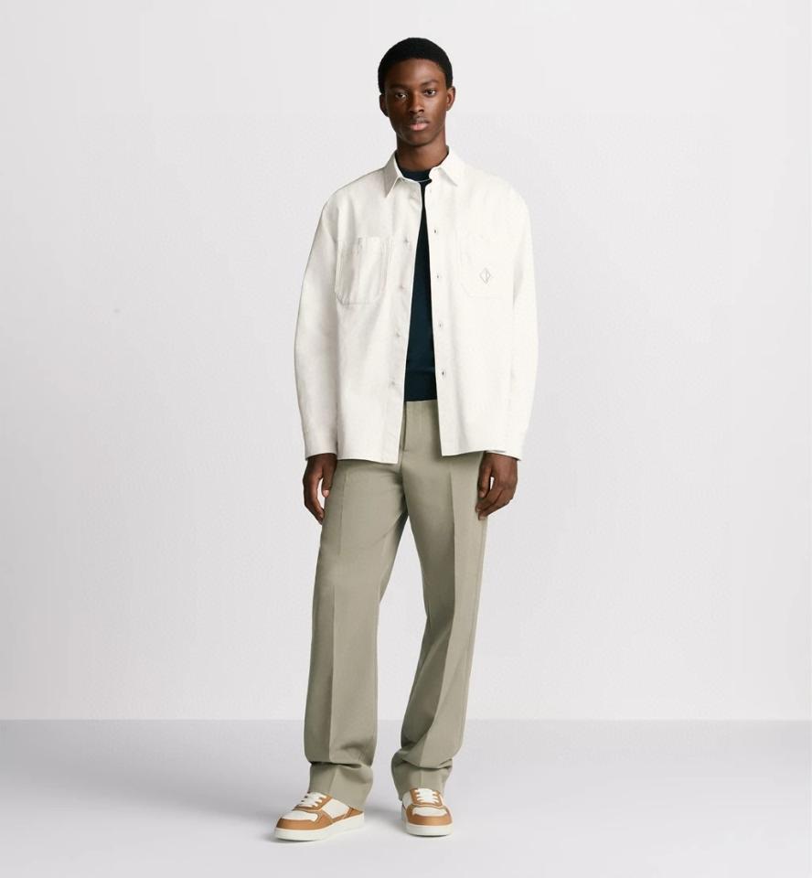 Dior Overshirts cotton in white -duoc-ban-tai-HVIP Shoes & Clothes